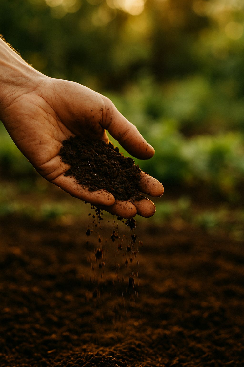 Bolsa de tierra preparada