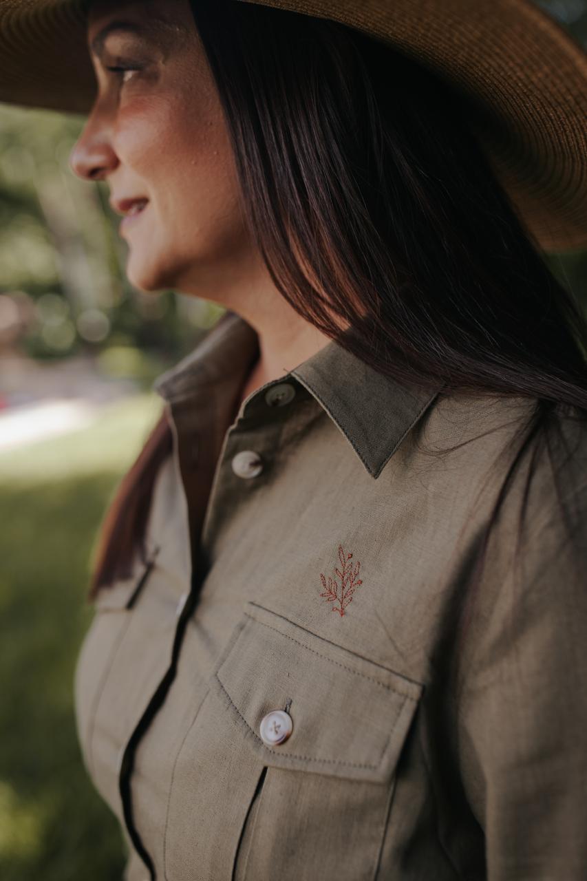 Tailored Garden Linen Suit