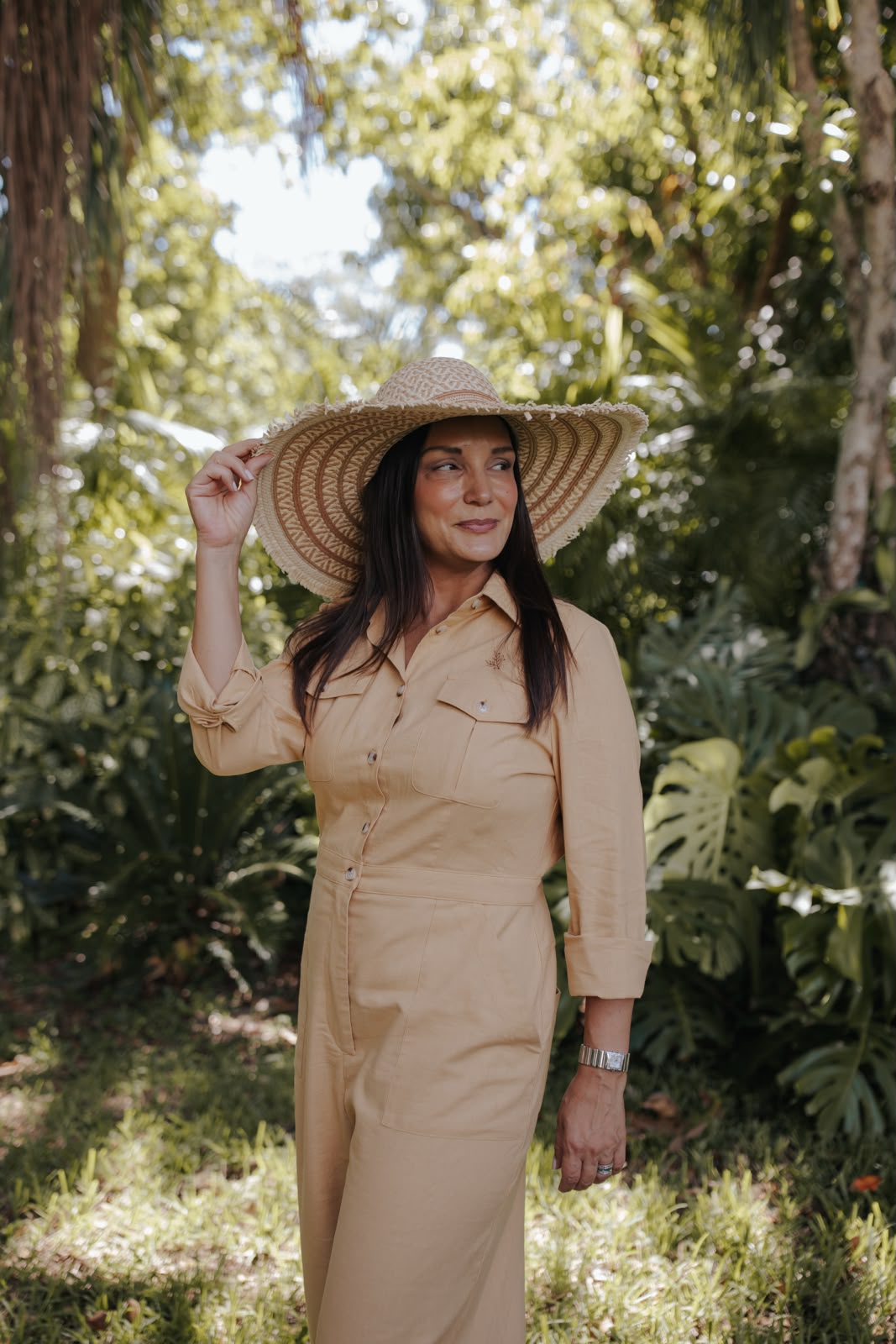 Tailored Garden Linen Suit